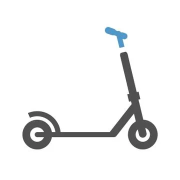 Micro scooter icon Illustrazione stock