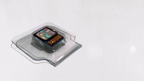 Micro Secure Digital Card Stock Photos