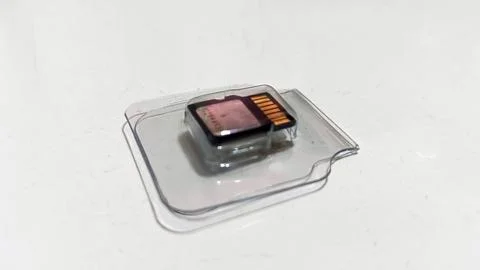 Micro Secure Digital Card Stock Photos