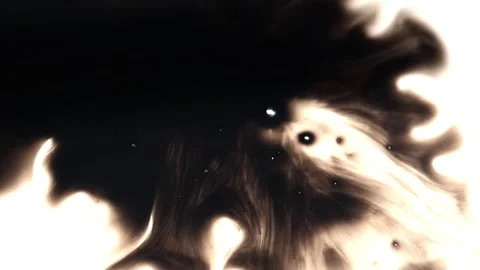 Micro shot of black ink splash, Black ink splash footage Video stock 147703707