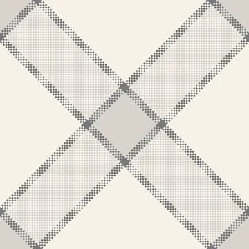 Micro texture pattern textile, trade seamless fabric vector. Idyllic tartan.. Stock Illustration