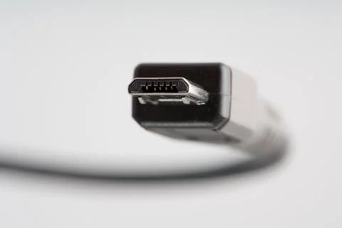 Micro-USB connector Stock Photos