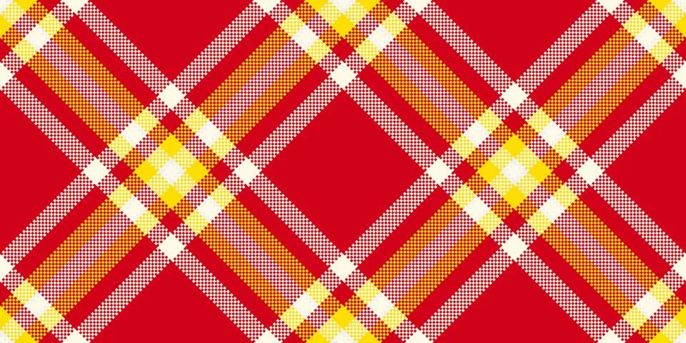 Micro vector tartan background, african textile pattern seamless. Canadian .. Stock Illustration