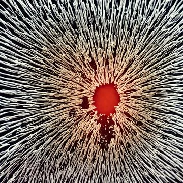 Micro world, abstract background texture Stock Illustration