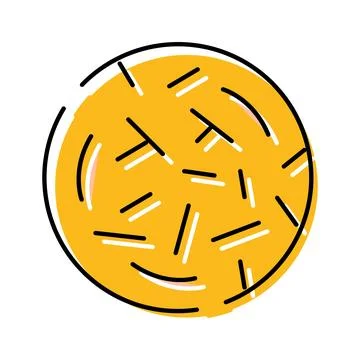 Microbe cells vector illustration for science projects 스톡 일러스트