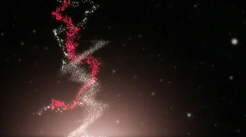 Microbe red particles<br>High quality HD video footage Stock-Footage 32964970