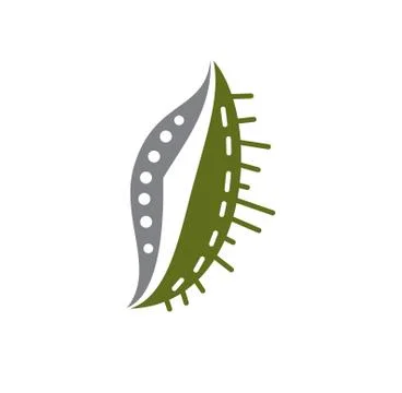 Microbe related icon on background for graphic and web design. Creative Stock Illustration