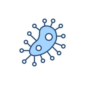 Microbe related vector icon. Stock Illustration