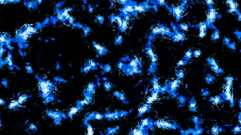 Microbes and worms background, biological abstract pattern. Design. Abstract Stock Footage 214077115