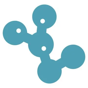 Microbes Colony Icon Stock Illustration