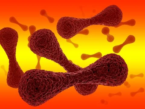 Microbes Stock Illustration