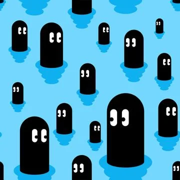 Microbes in puddle pattern seamless. Baby fabric texture Illustrazione stock