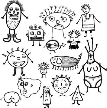 Microbes seamless pattern. 스톡 일러스트