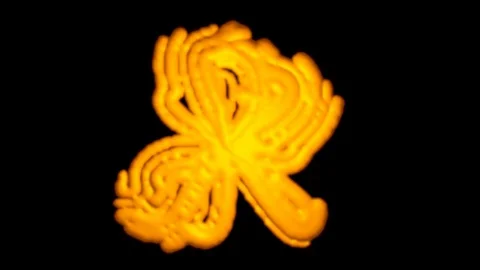 Microbes, virus, bacteria reproducing. 3d animation Stock Footage 113722566