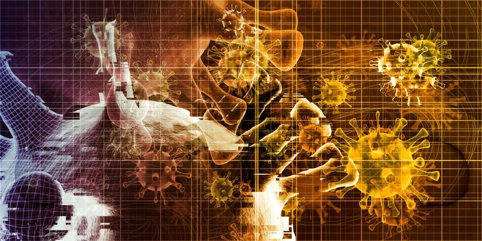 Microbiological Testing 库存插图
