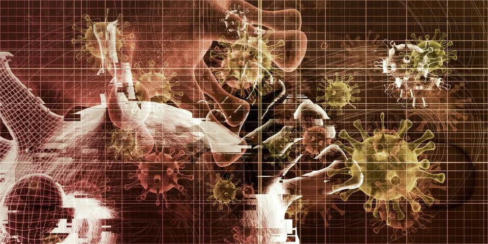 Microbiological Testing 库存插图