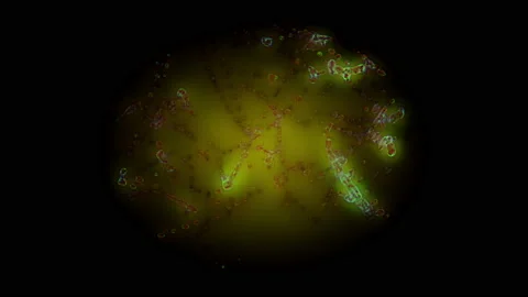 Microbiology abstract background Stock Footage 88263909