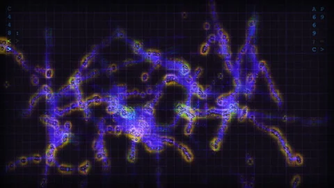 Microbiology abstract background. Stock Footage 88455454