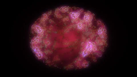 Microbiology abstract background. 動画素材 90977681