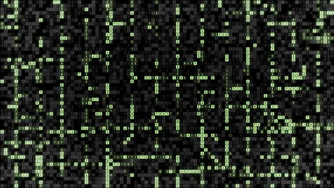 Microbiology ai research program analysing the structure of human genome Video stock 275894314
