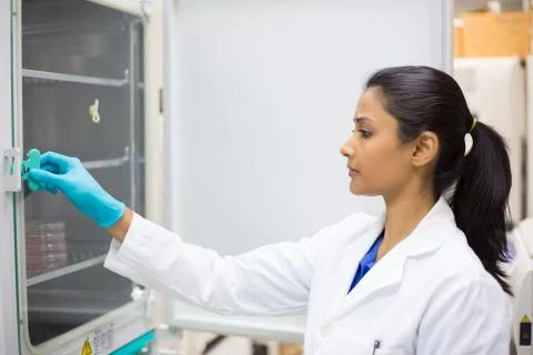Microbiology lab Stock Photos