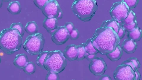 Microbiology science background with viruses Stock Footage 311014818