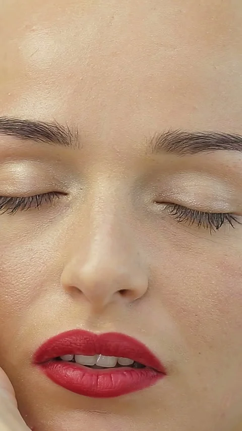 Microblading Eyebrows Work. Video stock 309557906