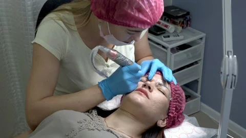 Microblading procedure. Permanent makeup. Видео 90781246