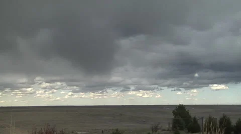 Microbursts All Around Stock Footage 54746116