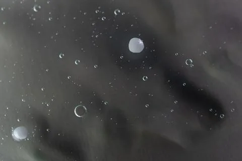 Microcapsules in cosmetics. Background Foto stock