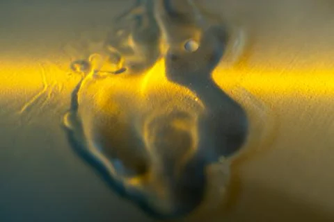 Microcapsules in cosmetics. Background Foto stock