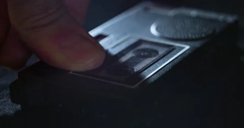 Microcassette Recorder Tape Being Inserted Stock Footage 139989909