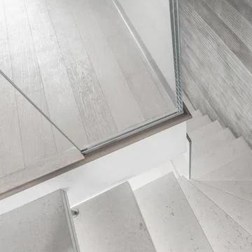 Microcement stairs Stock Photos