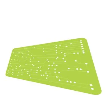 Microchip background. Computer electronic elements. Integrated computing jpeg Illustrazione stock