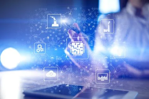 Microchip, CPU, Processor, Microcircuit Computing Engineering. Modernization and 스톡 사진