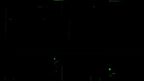 Microchip Datamosh Loop 11 Stock Footage 322528438