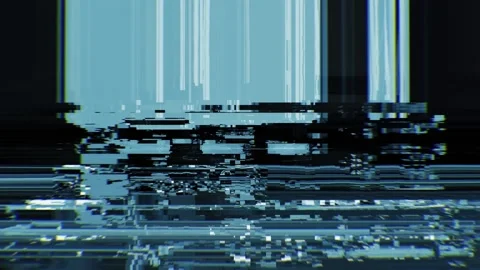 Microchip Datamosh Loop 6 Stock-Footage 322528191