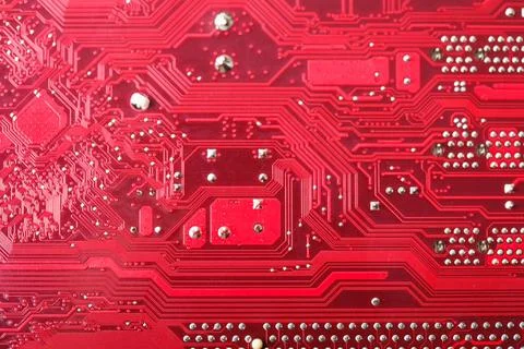 The microchip Microchip close up background for technology design Copyrigh... Foto stock