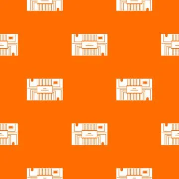 Microchip pattern seamless Stock Illustration