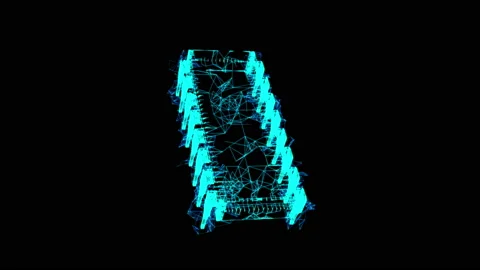 Microchip quantum processor, micro-processor Stockbeeldmateriaal 151433311