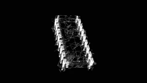 Microchip quantum processor, micro-processor Stockbeeldmateriaal 151602678