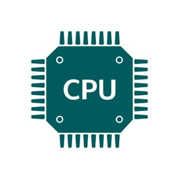 Microchip sign icon. Illustrazione stock