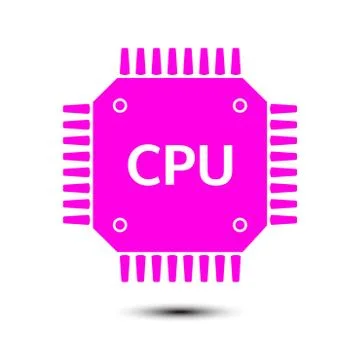 Microchip sign icon. Stock Illustration