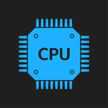 Microchip sign icon. Stock Illustration