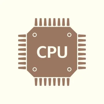 Microchip sign icon. Stock Illustration