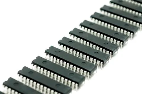 Microchips Foto stock