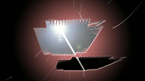 Microchips. Rotating background. 스톡 동영상 12718313