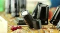 Microcircuit chip with electronic components HD Footage