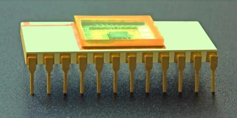 Microcircuit of memory Stock Photos