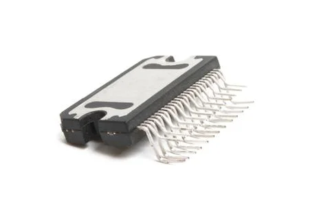 Microcircuits isolated Stock Photos